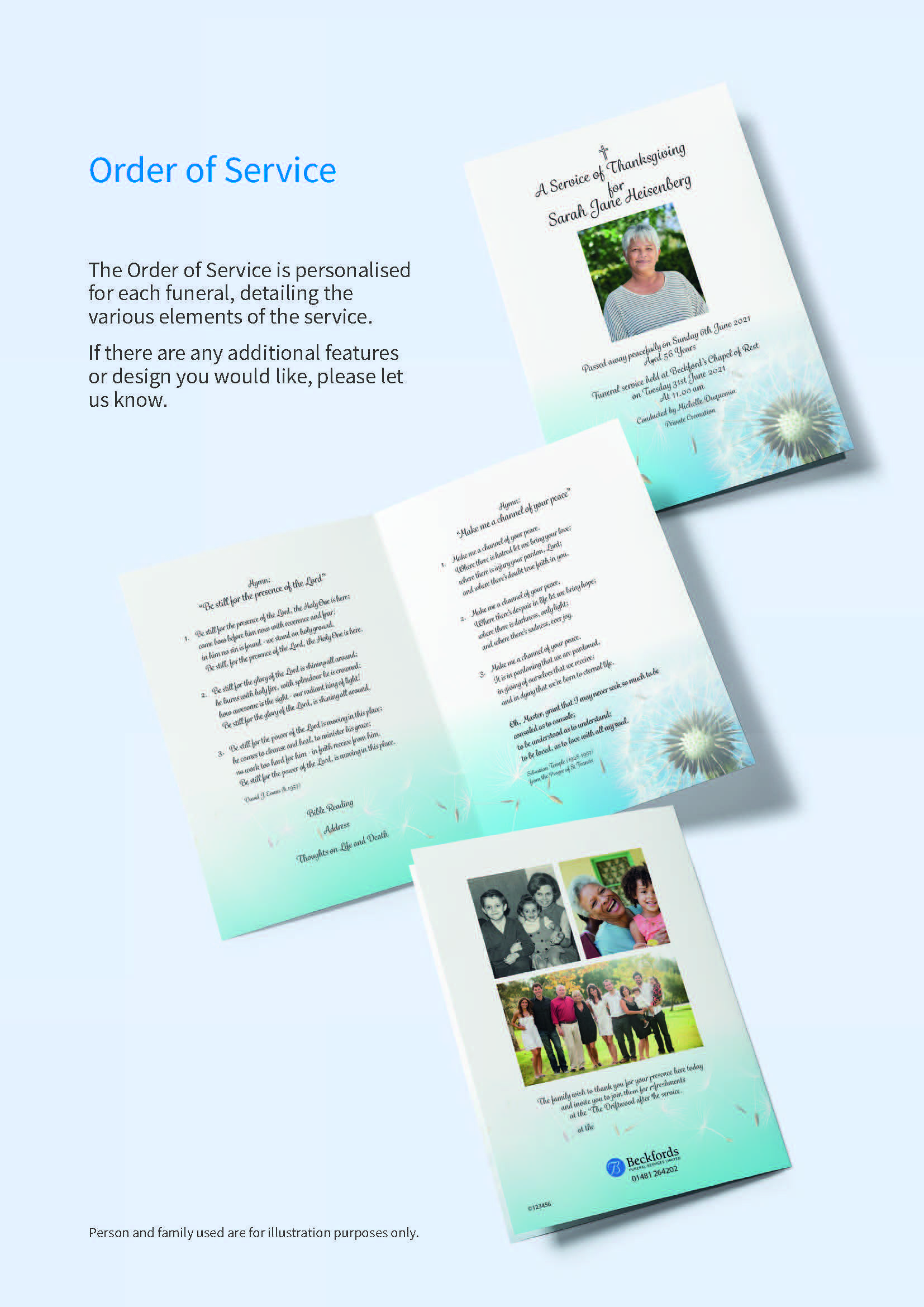 Order Of Service Designs Booklet A4 2023 PROOF 2 Page 2