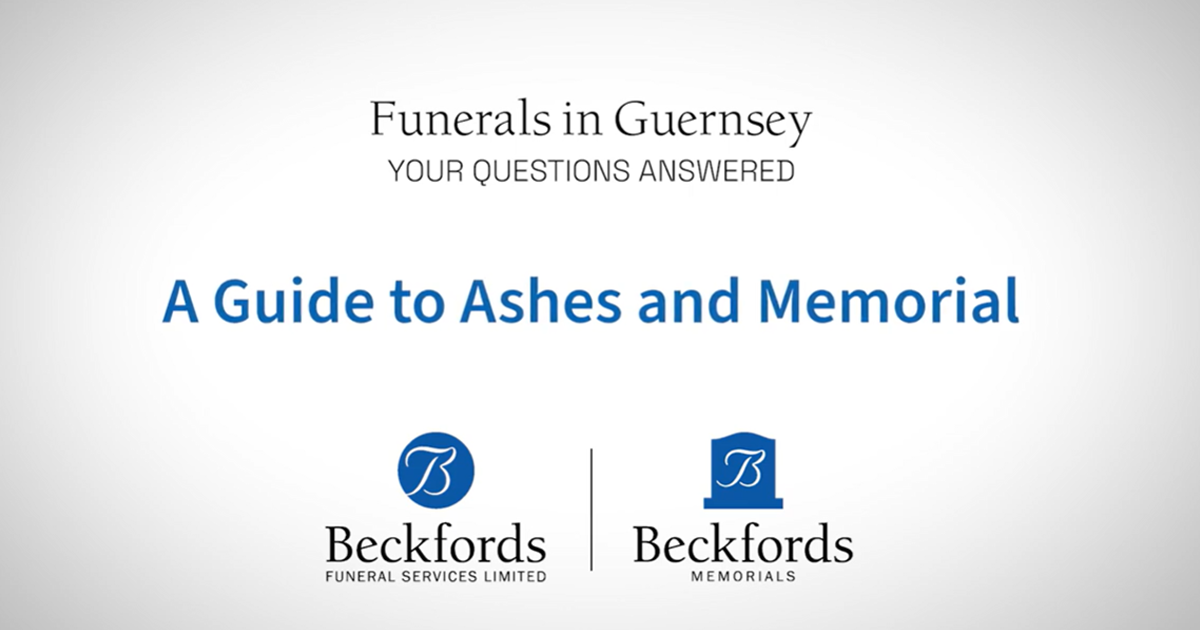 A Guide To Ashes And Memorials Video